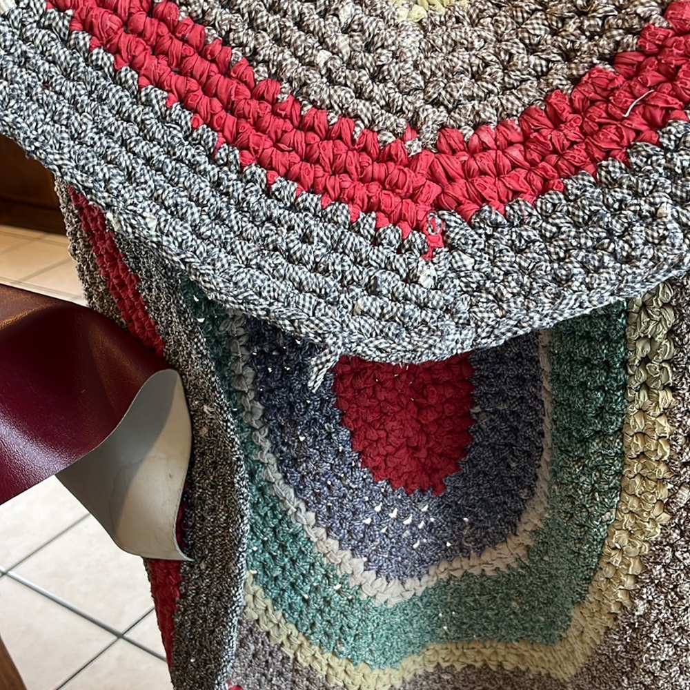 Multicolor Braided Rugs - Picture 5 of 8